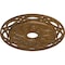 Ekena Millwork Loera Medallion (Canopies up to 6 1/4"), 26 5/8"OD x 4 1/2"ID x 1 3/8"P, Smokey Topaz Crackle CM26LOSTC - alternate 2